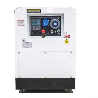 Hyundai DHY12500SE 10kW/12.5kVA 230v Single phase 3000RPM Standby Silenced Diesel Generator