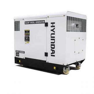 Hyundai DHY12500SE 10kW/12.5kVA 230v Single phase 3000RPM Standby Silenced Diesel Generator
