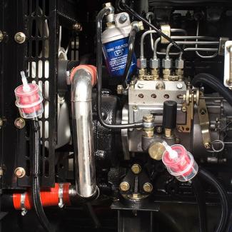 Hyundai DHY14KSE 14kVA 1500RPM Three Phase 415v water cooled standby Diesel Generator