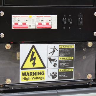 Hyundai DHY18KSEm 1500RPM 22kVA Single Phase 230v Diesel standby Generator