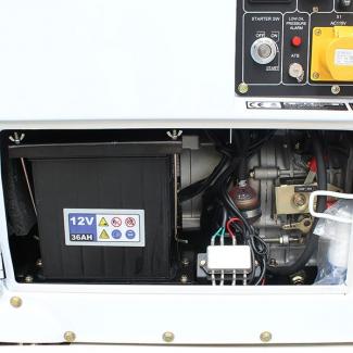  Hyundai DHY6000SE 6.25 kVA / 5.2kW Silenced Standby Diesel Generator