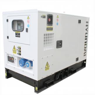 Hyundai DHY9KSEm 11kVA 8.8kW 230v Single Phase 1500RPM Diesel standby Generator