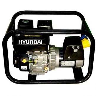 Hyundai HY3400 Hire Pro 2.7kW Industrial Petrol Site Generator