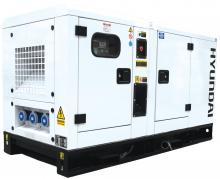 Hyundai DHY22KSE 1500rpm 22kVA Three Phase 415v Diesel standby Generator