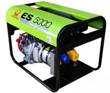 Pramac ES5000 - 5.1kVA / 4.6kW Honda GX270 powered petrol generator Dual Voltage 230v / 110v Long run