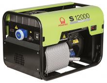 Pramac S12000 63A +CONN +AVR - 11.9 kVA / 10.7 kW Honda GX630 powered petrol generator 230v only Long run Electric start Voltage regulator