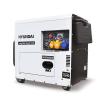 Hyundai DHY8000SELR 7.5kVA 6kW Silenced Long Run Diesel Standby Generator