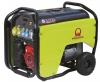 Pramac S5000 - 5.1kVA / 4.6kW Honda GX270 powered petrol generator with wheel kit Dual Voltage 230v / 110v Long run Recoil start